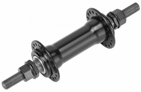 Втулка передн. 36 сп. мет. ВМХ Joytech JY-433 (Saber) черная 130218 Втулка передн. 36 сп. мет. ВМХ Joytech JY-433 (Saber) черная 130218
