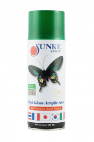 Краска светло-зеленая, SUNKE, №37 400 мл Краска светло-зеленая, SUNKE, №37 400 мл