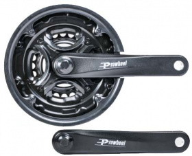 Шатуны AL 24/34/42 L170 мм под квад. Prowheel, черный 3012602-115